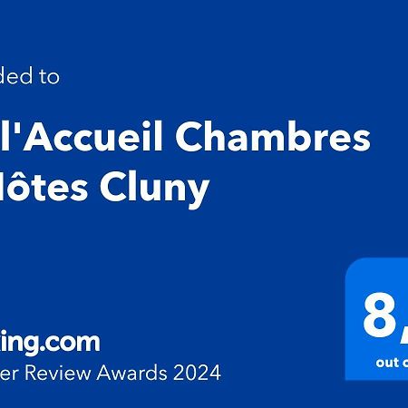 Bell'Accueil Chambres D'Hotes 클뤼니 외부 사진